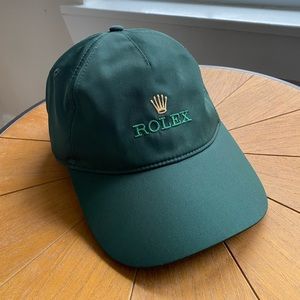 Genuine Rolex hat in classic Rolex green. Dealer giveaway.